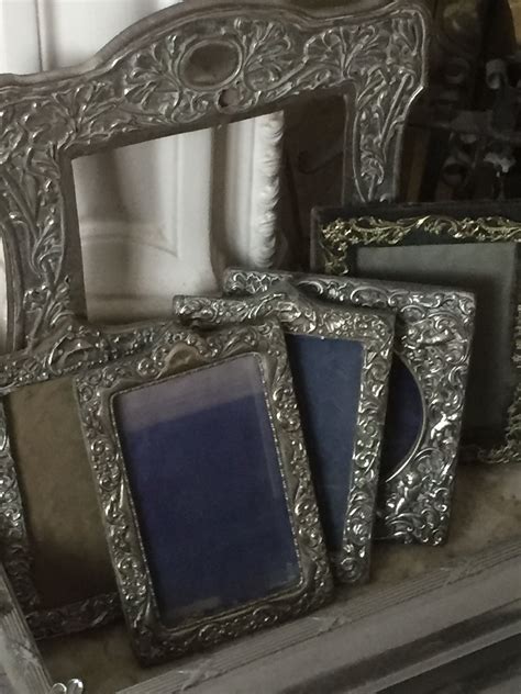 painting antique silver frames